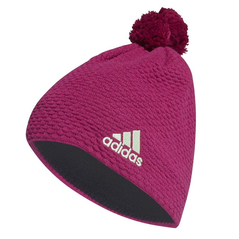 Adidas różowa czapka zimowa 080