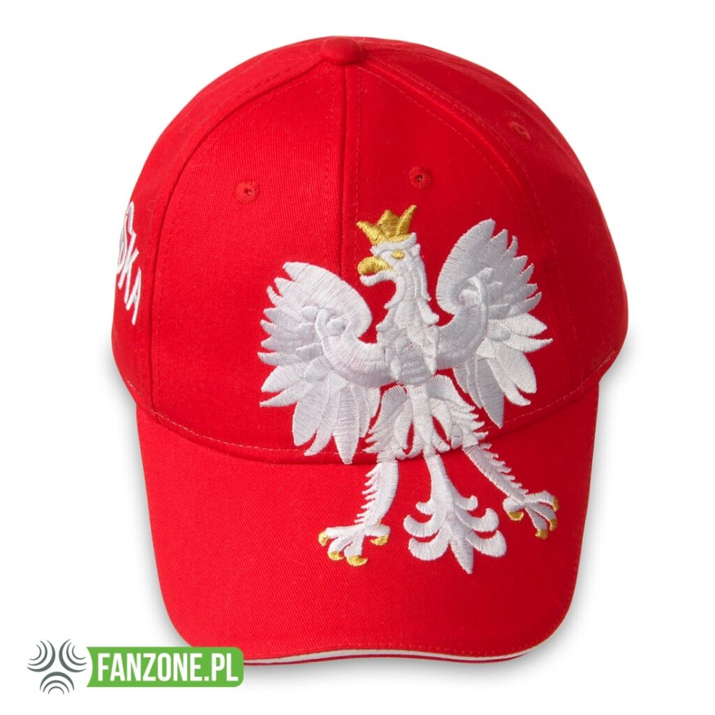 Polska - czapka kibica duży orzeł 032