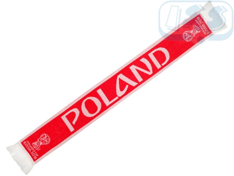 Polska - szalik kibica! POLAND 2018