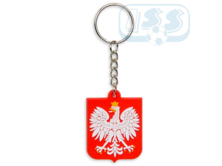 Polska - brelok gumowy herb