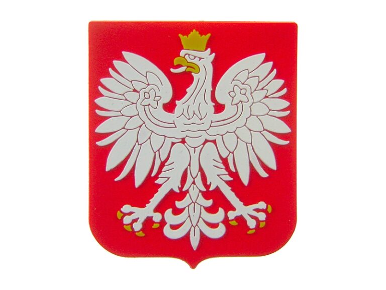 Polska - magnes na lodówkę herb