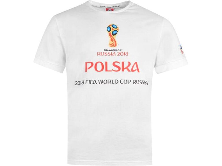 Polska - t-shirt World Cup 2018 biały