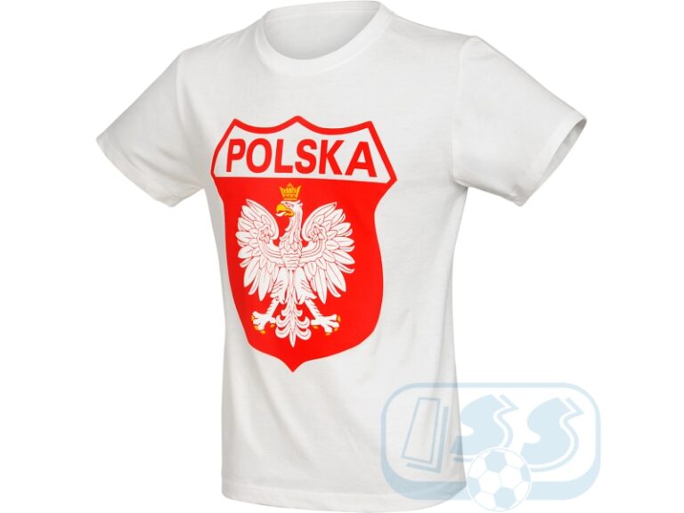 Polska - biała koszulka kibica Orzeł [BPOL74]