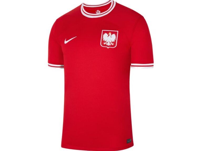 Polska - koszulka reprezentacji Polski 2022-23 (NIKE) czerwona MŚ 2022