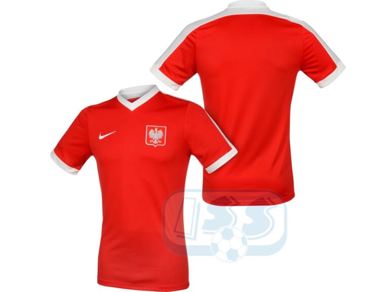 Polska - koszulka Nike czerwona z herbem