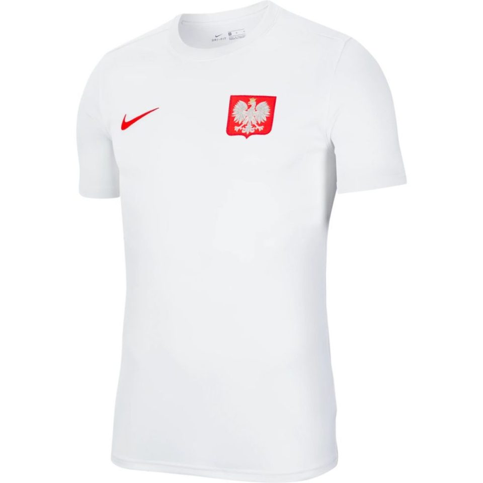 Polska - męska koszulka kibica reprezentacji Polski (NIKE) biała