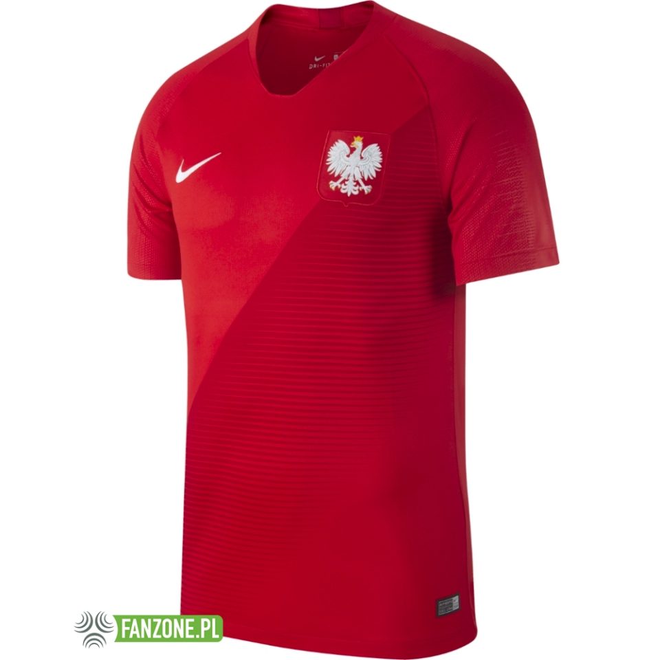 Polska - wyjazdowa nowa koszulka reprezentacji Polski 2018-2019 (NIKE)