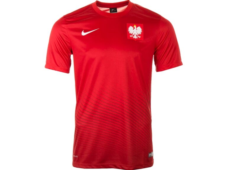 Polska - juniorska replika koszulki reprezentacji Polski 2016-2017 (NIKE) czerwona
