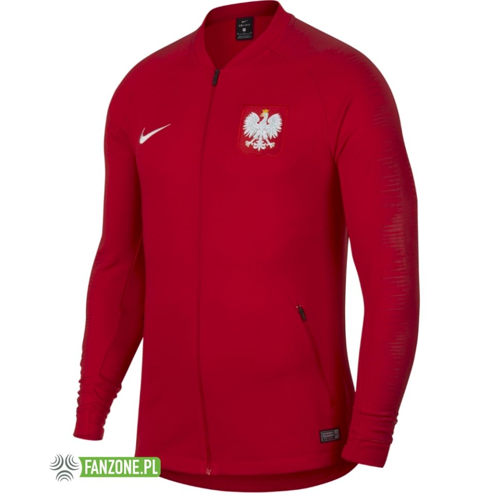 Polska - rozpinana bluza reprezentacji Polski 2018-19 (NIKE)
