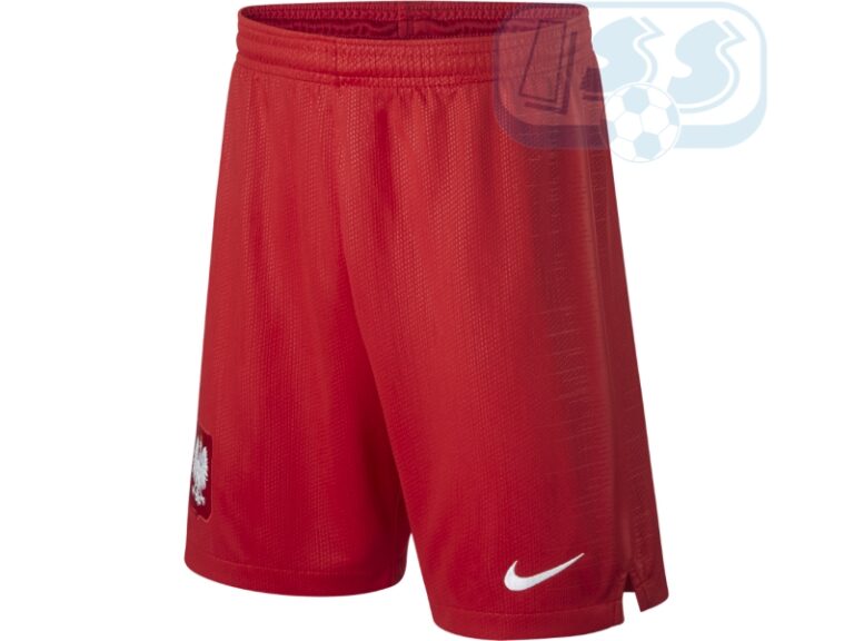 Polska - juniorskie spodenki reprezentacji Polski 2018-2019 Nike