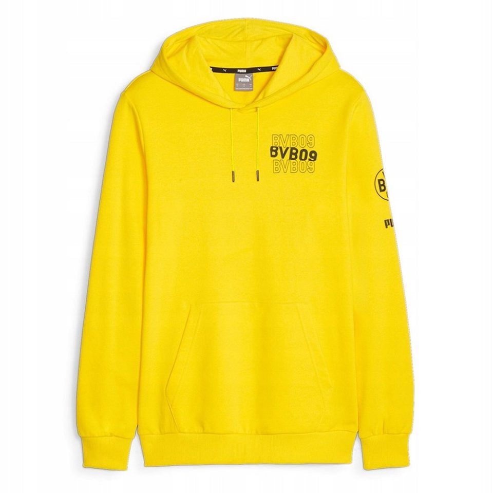 Borussia Dortmund Puma bluza z kapturem 001 (2023)