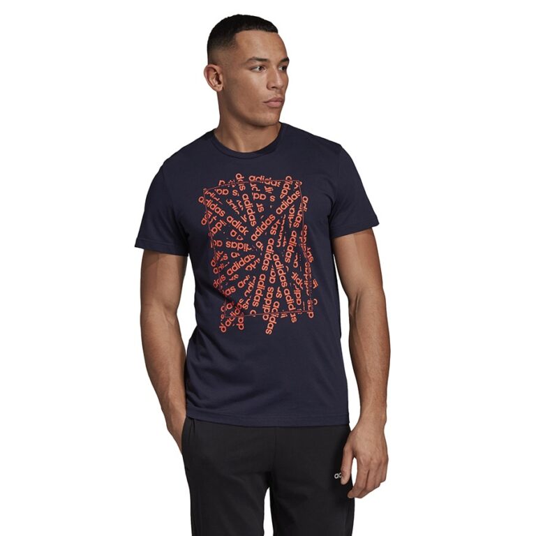 Adidas - T-Shirt E LIN SCATTER T rozmiar S