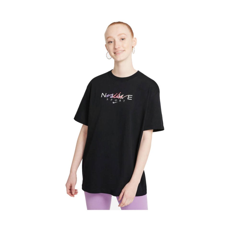 Koszulka Nike WMNS NSW Boyfriend rozmiar L czarna
