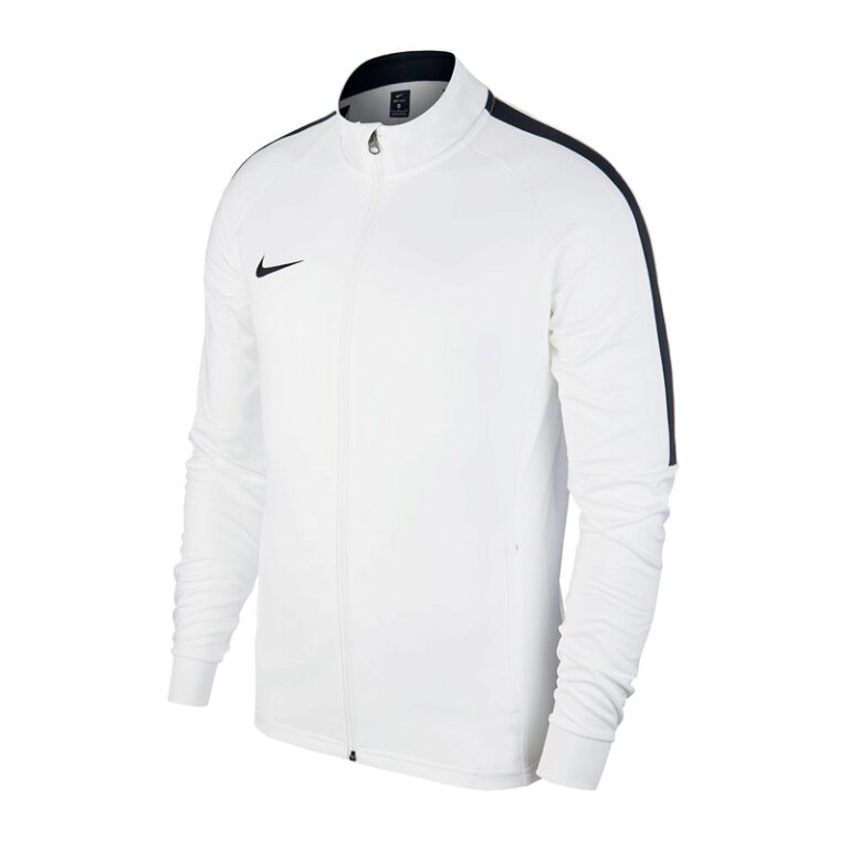 Bluza treningowa juniorska Nike JR Academy 18 Track rozmiar S (128 cm) biała