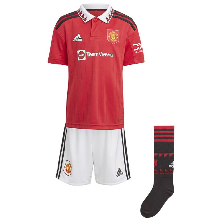 Manchester United Adidas strój junior 050