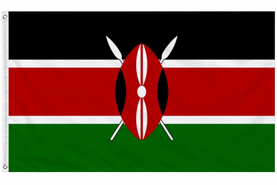 Kenia - flaga
