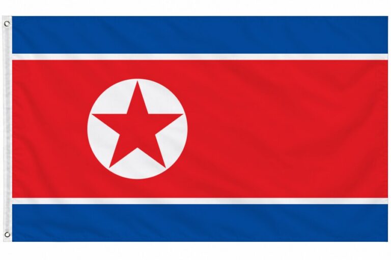 Korea Północna - flaga