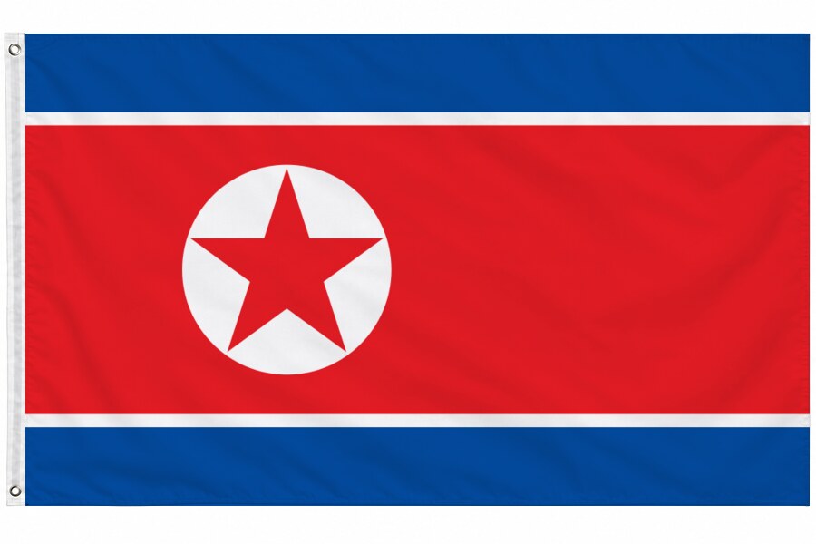 Korea Północna - flaga